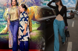 Đụng hàng style quần cạp trễ với đàn em, Hồng Nhung mất điểm vì cách phối đồ lạc quẻ