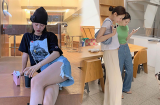 Những kiểu áo đơn giản nhưng chỉ mix&match thêm một chút là có ngay set đồ đẹp hết sảy