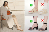 Mix tất với giày sandals tưởng cá tính mà lại dễ biến phong cách trở nên sến sẩm
