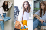 Seulgi là 'cao thủ' diện áo sơ mi trắng, toàn mix match đơn giản mà vẫn vô cùng sành điệu