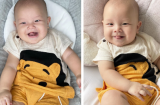 Sau một hồi 'la làng' vì mọc răng, con trai Leon nhà Hà Hồ lại cười hớn hở cực đáng yêu