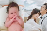 Thảo Trang lần đầu khoe con trai vừa sinh, tiết lộ luôn tên của bé