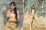 Thu Thuỷ sở hữu vóc dáng nuột nà sau sinh nhưng vẫn detox giảm cân, uống cả nước pha muối