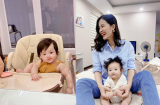 Con gái Đông Nhi ngồi dáng 'bá đạo' đòi quà 1/6, đến bố Ông Cao Thắng phải cảm thán 'giang hồ'