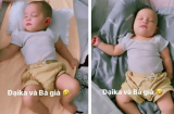 Hà Hồ dí dỏm đặt biệt danh đặc biệt cho cặp song sinh Lisa và Leon