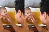 Kim Lý tự tay tắm cho con gái, Hà Hồ cảm thán: 'Đố ai sau này yêu được Lisa'