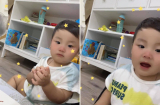 Quý tử nhà Hòa Minzy mới gần 2 tuổi đã tự livestream giao lưu với khán giả