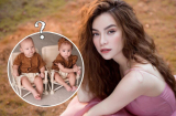 Hà Hồ úp mở việc tái xuất với ca khúc mới có sự tham gia của cặp song sinh Leon và Lisa