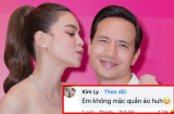 Kim Lý 'hốt hoảng' khi thấy hình ảnh mới của Hà Hồ: 'Em không mặc quần áo hả?'