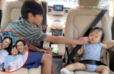 'Tan chảy' với khoảnh khắc Subeo cưng nựng em gái Suchin nhưng dáng ngồi 'bá đạo' của ái nữ gây chú ý