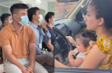 Lê Dương Bảo Lâm 'mắt tròn mắt dẹt' nhìn bà xã vừa ôm con vừa đậu xe trong vòng 'một nốt nhạc'