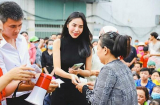 Phản ứng của Thủy Tiên khi một người đàn ông vô gia cư cầu cứu vì đói