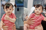 Con gái dính đầy cơm trên mặt vì nhập tâm ăn uống, Đông Nhi lập tức chụp ảnh 'dìm hàng'