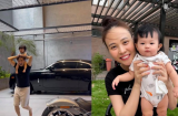 Con gái Cường Đô La mới vài tháng tuổi đã biết bày tỏ tình cảm với bố ngọt lịm tim