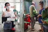 Ngọc Trinh âm thầm ủng hộ lương thực cho người dân mùa dịch