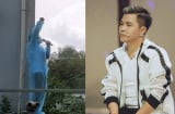 Khoảnh khắc Lê Minh (MTV) cùng các nghệ sĩ hát giữa trời mưa ở khu cách ly gây xúc động