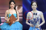 Dương Mịch và Triệu Lệ Dĩnh cùng lộ khuyết điểm này khi diện váy áo gợi cảm, trễ vai