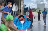 Quyền Linh đi khắp Sài Gòn gửi bánh tận tay cho nhân viên môi trường khiến fan xúc động