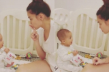Hà Hồ giật mình khi thấy con gái Lisa lần đầu la hét vang nhà