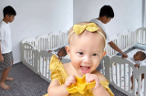 Lisa nhà Hồ Ngọc Hà được anh hai Subeo dạy nhảy cực sung