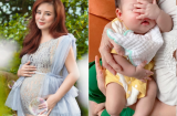 Vy Oanh lần đầu khoe cận mặt con thứ 3, dân mạng rần rần vì vẻ dễ thương của em bé