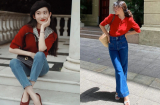 Street style Châu Á tuần qua ngập tràn sắc đỏ đón ngày Thu thêm rạng rỡ