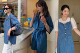 Học hỏi gái Hàn lên đồ với denim để luôn mặc đẹp và sành điệu những ngày giao mùa