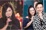 Bà xã đến giỗ Tổ thay cố NS Chí Tài, xin hoa lộc về tặng chồng