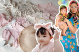 Chưa đến sinh nhật, ái nữ Winnie đã được mẹ Đông Nhi sắm sửa cho loạt váy áo siêu xinh