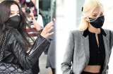 Style sân bay của BLACKPINK đi Paris: Rosé biến sân bay thành sàn catwalk, Lisa để tóc chổi xể gây chú ý