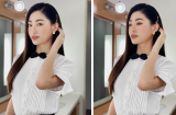 Vừa bị chê ăn diện phản cảm, Lương Thùy Linh liền quay ngoắt 180 độ với phong cách 'kín cổng cao tường'