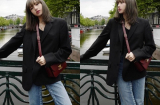 Lisa mặc blazer không hề cầu kỳ nhưng chuẩn đẹp và sành điệu khỏi bàn