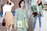 Nhờ cách mix đồ cao tay, Tống Thiến U40 vẫn trẻ trung như gái đôi mươi
