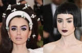 Mấy ai được như Lily Collins: Đánh mắt tím, môi bầm, tóc lởm chởm vẫn đẹp như nữ hoàng