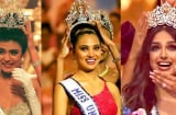So kè khoảnh khắc tỏa sáng của 3 mỹ nhân Ấn Độ từng đoạt vương miện của Miss Universe