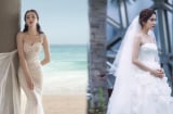 Mỹ nhân Hoa Ngữ diện váy cưới đẹp xuất sắc: Nhiệt Ba so kè cực gắt với Cổ Lực Na Trát