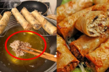 Làm nhân nem nhớ kỹ 1 bước để nem không chảy nước, rách lá, để nguội vẫn giòn tan