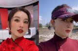 Huyền My sáng tạo mặt nạ chống nắng cực đỉnh bảo vệ Mừng SHBET phiên bản mới 2025 đẹp xinh đón Tết