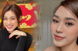 Đỗ Thị Hà trở lại trường với diện mạo xinh đẹp, cách trang điểm nhẹ nhàng mà vẫn ấn tượng