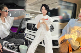 Hiền Hồ thường xuyên lăng xê gam màu trắng, diện đồ đơn giản cũng sang chảnh hết nấc