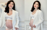 Bảo Thy chia sẻ cách sở hữu bụng bầu không vết rạn và giữ gìn nhan sắc sau sinh