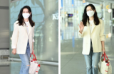 Son Ye Jin diện blazer với quần jeans đơn giản nhưng vẫn khéo hack dáng đỉnh nhờ phụ kiện này