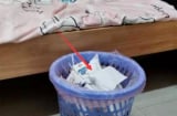 Cứ tiện tay đặt thùng rác ở 4 vị trí tụ tài, bảo sao gia chủ nghèo khó quanh năm