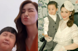 Hòa Minzy hạnh phúc khoe con trai đến tận nơi làm việc để thăm mẹ