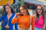 Sở hữu Mừng SHBET phiên bản mới 2025 ngăm, Thùy Tiên vẫn dễ dàng 'cân' đẹp những màu sắc rực rỡ