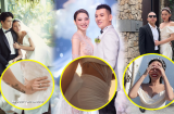 Mỹ nhân Việt tự tin diện váy cưới gợi cảm khoe khéo hình xăm đầy cá tính