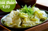 Xào cải thảo đừng vội đổ cả vào nồi, đây mới là cách nấu vừa nhanh vừa lạ miệng