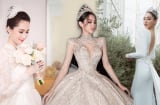 Dàn hậu đọ sắc với váy cưới: Thùy Tiên như nữ hoàng, Tiểu Vy lộng lẫy