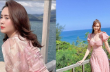 Thời trang đi biển của mỹ nhân Việt: Đàm Thu Trang nữ tính nhẹ nhàng, Hồng Diễm chuẩn nàng thơ