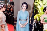 Phạm Băng Băng trên thảm đỏ Cannes lộng lẫy như nữ hoàng nhưng cũng không thiếu lúc mặc 'sến sẩm'
